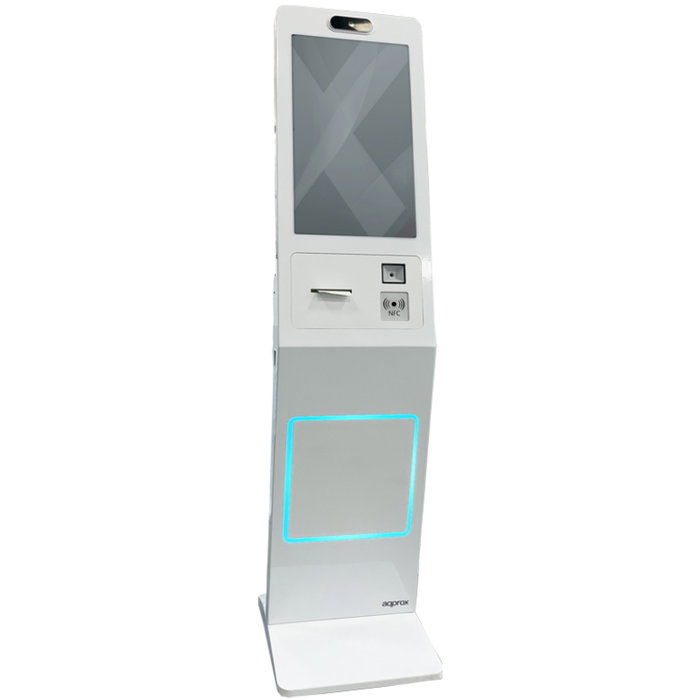 Approx appKIOSK01 Kiosko Táctil de 21.5 pulg. con Intel Celeron, 8GB RAM y 128GB SSD